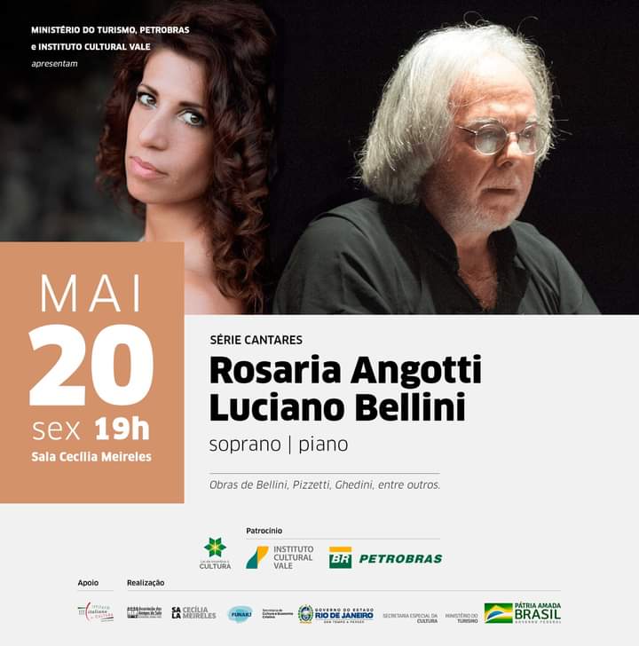 Rosaria Angotti - Recital Sala Cecilia Meireles, Rio de Janeiro